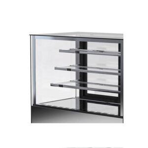 Vitrine d’exposition horizontale ventilée +2°C à+10°C L1200xP740xH1300 mm - ligne OMEGA – Image 2