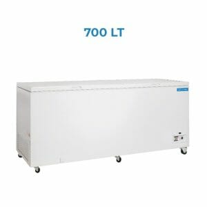 Congélateur bahut avec porte aveugle température de -18°C à -24°C - capacité 700 lt