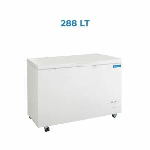 Congélateur bahut avec porte aveugle température de -18°C à -24°C - capacité 288 lt