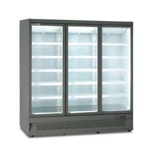 Réfrigérateur mural ventilé L 188 cm avec portes battantes et température de 0°C à +10°C - série MR