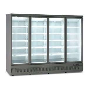 Réfrigérateur mural ventilé L 250 cm avec portes battantes et température de 0°C à +10°C - série  MR