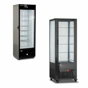 VITRINES D'EXPOSITION VERTICALES