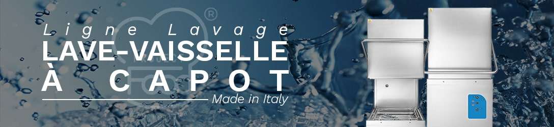 LAVE-VAISSELLE À CAPOT