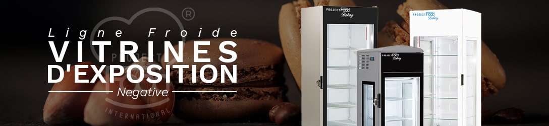 VITRINES D’EXPOSITION TEMPÉRATURE NÉGATIVE