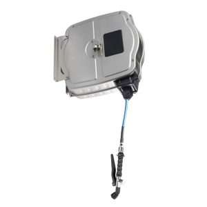 Groupe douche enroulée longueur 20 mètres complet de douchette et carénage