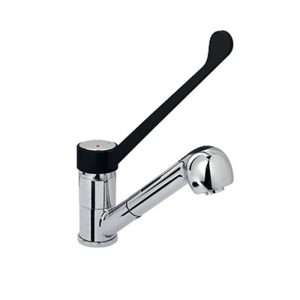 Robinet monocommande avec levier en plastique et bec de remplissage extractible