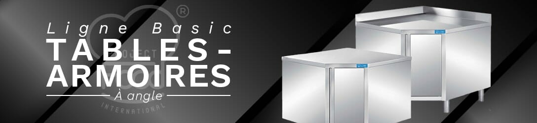 TABLES-ARMOIRES À ANGLE