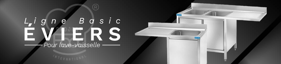 ÉVIER-ARMOIRE POUR LAVE-VAISSELLE