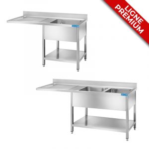 ÉVIER SUR JAMBES POUR LAVE-VAISSELLE