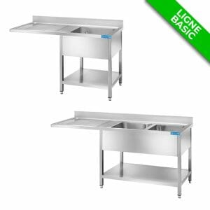 ÉVIER SUR LES JAMBES POUR LAVE-VAISSELLE