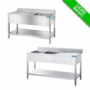 ÉVIER OUVERT SUR LES JAMBES