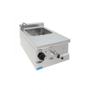 Cuiseur à pâtes professionnel de table électrique avec cuve simple 12 lt