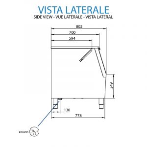 Boîte à glace pour machine - Capacité 160 Kg – Image 3