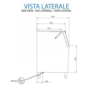 Boîte à glace pour machine - Capacité 225 Kg – Image 3