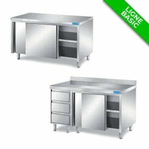 TABLES-ARMOIRES AVEC PORTES