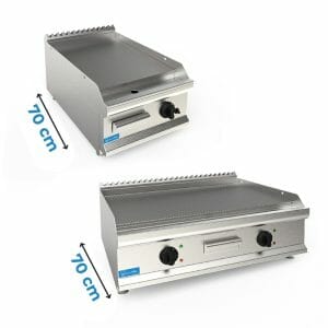 FRY TOP DE TABLE PROFONDEUR 70 cm