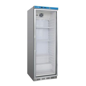 Armoire refrigerée complète en option en ABS température de +2°C à +8°C avec unité de commande digitale et porte en verre - capacité 350 lt