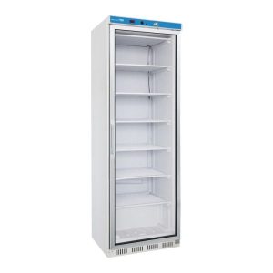 Armoire refrigerée complète en option en ABS  température de -18°C à -22°C avec unité de commande digitale et porte en verre - capacité 340 lt
