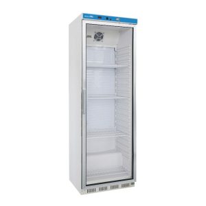 Armoire refrigerée complète en option en ABS température de +2°C à +8°C avec unité de commande digitale et porte en verre - capacité 350 lt