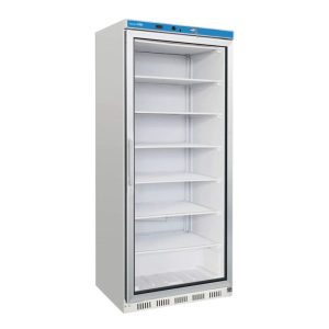 Armoire refrigerée complète en option en ABS température de -18°C à -22°C avec unité de commande digitale et porte en verre - capacité 555 lt
