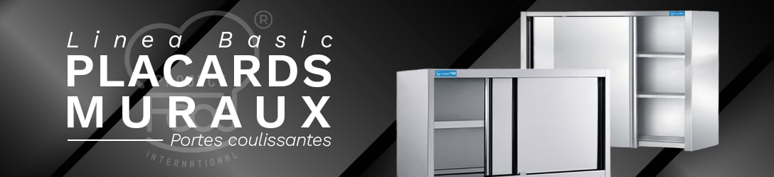 PLACARDS MURAUX AVEC PORTES COULISSANTES