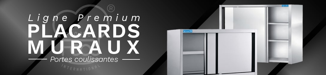 PLACARDS MURAUX AVEC PORTES COULISSANTES