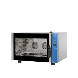 Four gastronomique électrique basic combiné convection vapeur pour 4 plaques GN 1/1 ou EN60x40 - commandes digitales