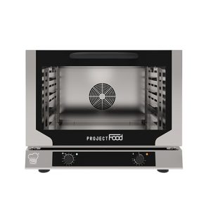 Four électrique ventilé pour 4 plaques EN 60x40 à convection - commandes mécaniques