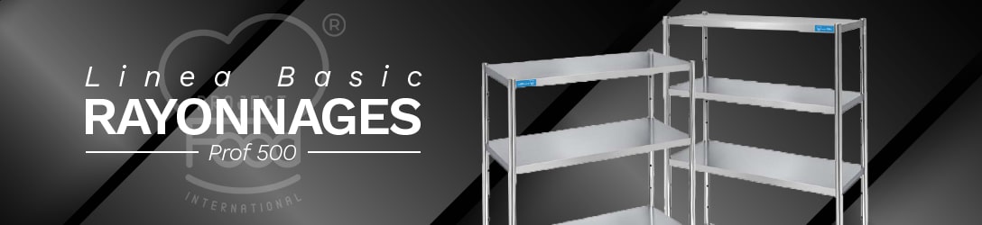RAYONNAGES PROF. 500 LIGNE ÉCO