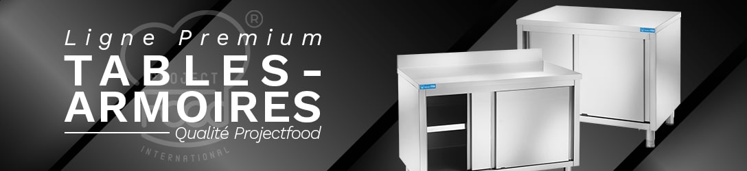 TABLES-ARMOIRES AVEC PORTES