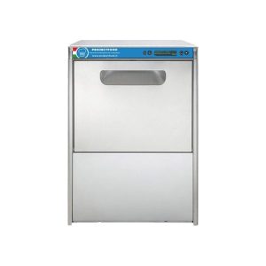 Lave-verres électronique à EAU PROPRE triphasé avec panier Ø 41cm complète de doseur de rinçage et détergent