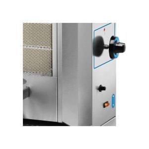 Gyros à gaz professionnel avec 8 brûleurs L480xP500xH1010 mm – Image 4