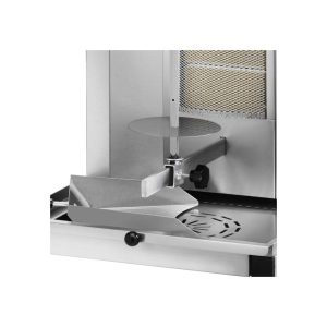 Gyros à gaz professionnel avec 8 brûleurs L480xP500xH1010 mm – Image 6