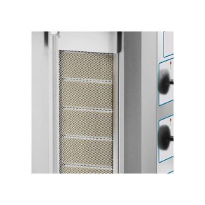 Gyros à gaz professionnel avec 8 brûleurs L480xP500xH1010 mm – Image 7