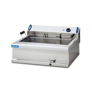 Friteuse de pâtisserie électrique avec n°1 cuve de 17 litres - panier de 47x35x8 cm