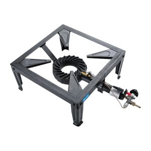 Réchaud à gaz avec n° 1 brûleur allumage avec piézoélectrique - puissance 7500 watts