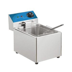 Friteuse électrique de table avec n° 1 cuve de 8 litres - puissance 2850 watts