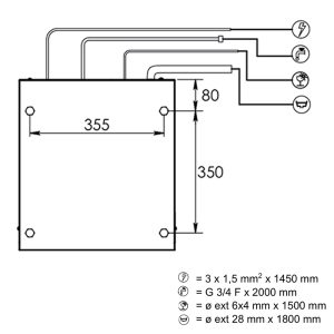 Lave-verres mécanique avec panier Ø 36 cm avec doseur de rinçage et détergent + pompe de vidange – Image 15