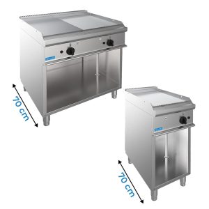 FRYTOP SUR MEUBLE PROFONDEUR 70 cm