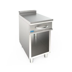 Élément neutre simple de 400 mm sur compartiment à jour et tiroir