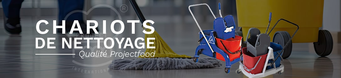 CHARIOTS DE NETTOYAGE