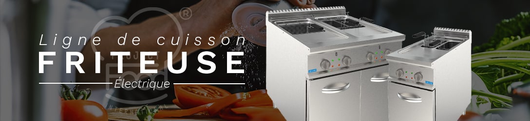 FRITEUSE ÉLECTRIQUE - PROF.90 cm