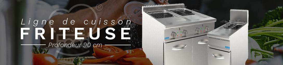FRITEUSE SUR MEUBLE PROFONDEUR 90 cm