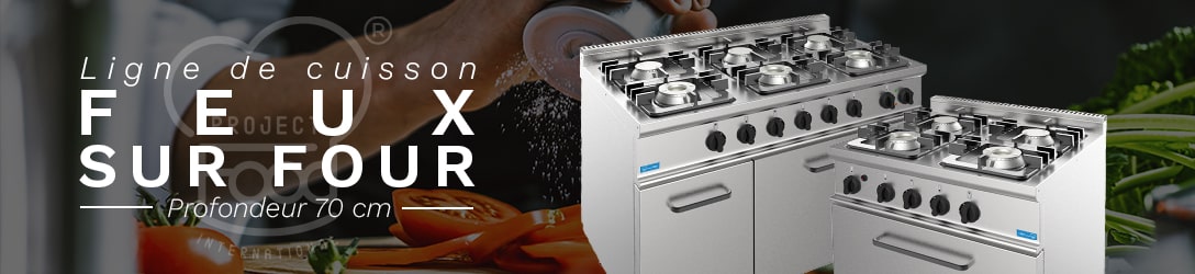 FEUX SUR FOUR PROFONDEUR 70 cm
