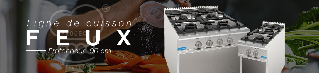 FEUX SUR MEUBLE PROFONDEUR 90 cm