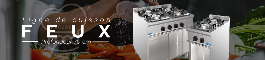 FEUX SUR MEUBLE PROFONDEUR 70 cm