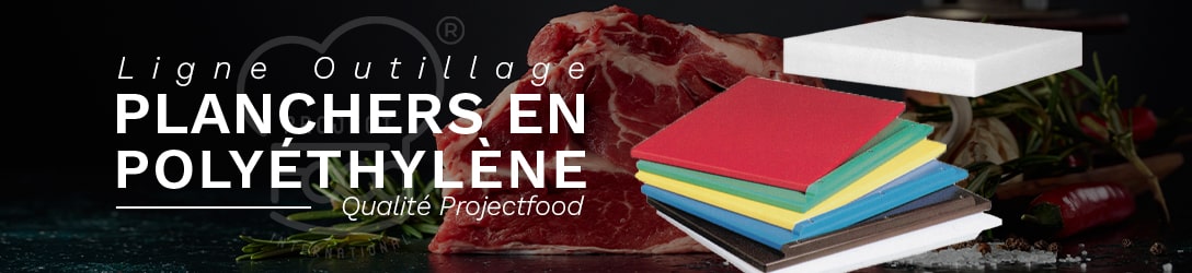 PLANCHERS EN POLYÉTHYLÈNE