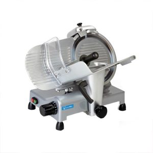 Trancheuse à gravité monophasée avec lame Ø 300 mm - coupe utile 240x195h mm