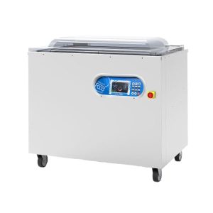 Machine sous vide multifonction à cloche à chariot avec barre de soudure 920 mm