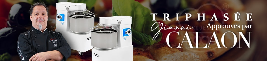 PÉTRINS SPIRALS ALIMENTATION TRIPHASÉE